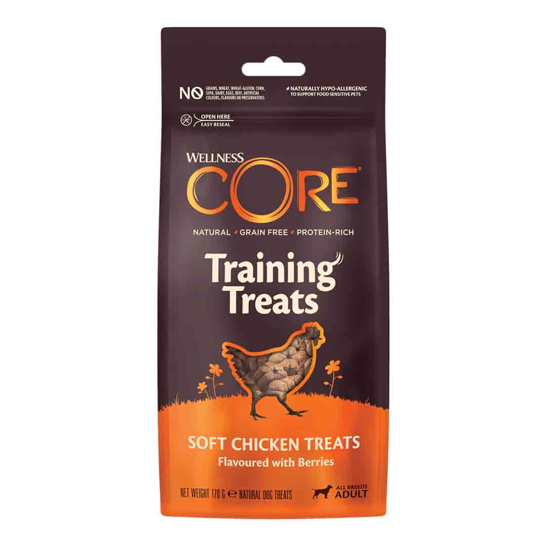Wellness CORE Chicken with Berries Dog Training Treats, 170g