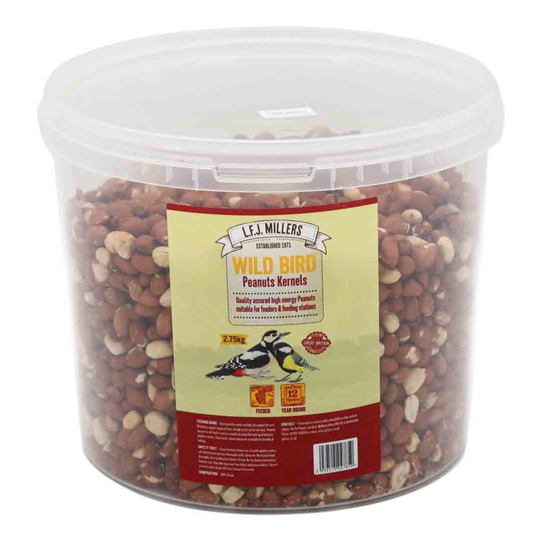 LFJ Millers Wild Bird Food Peanut Kernels 2.75kg