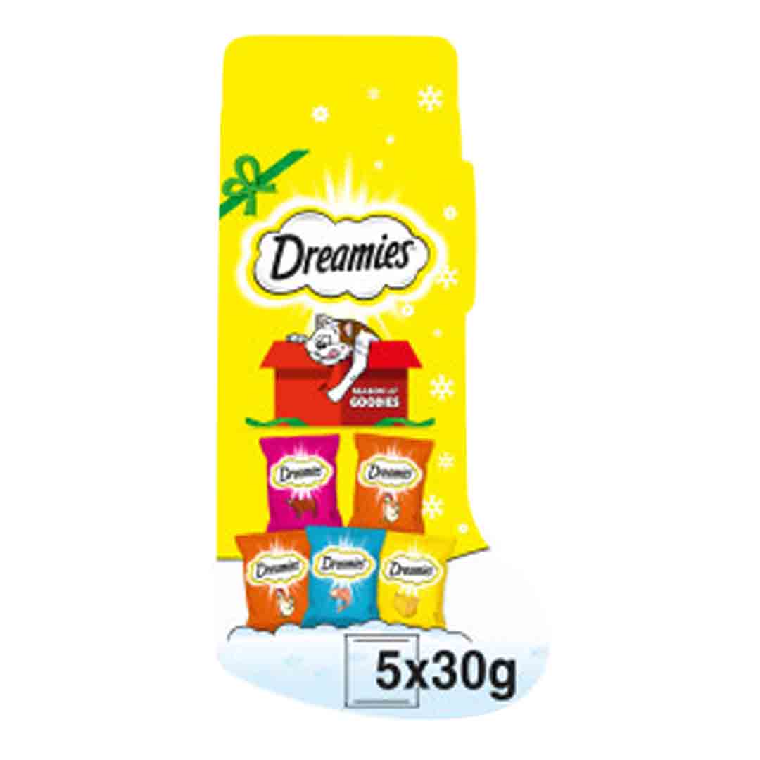 Dreamies Christmas Stocking for Cats 150g