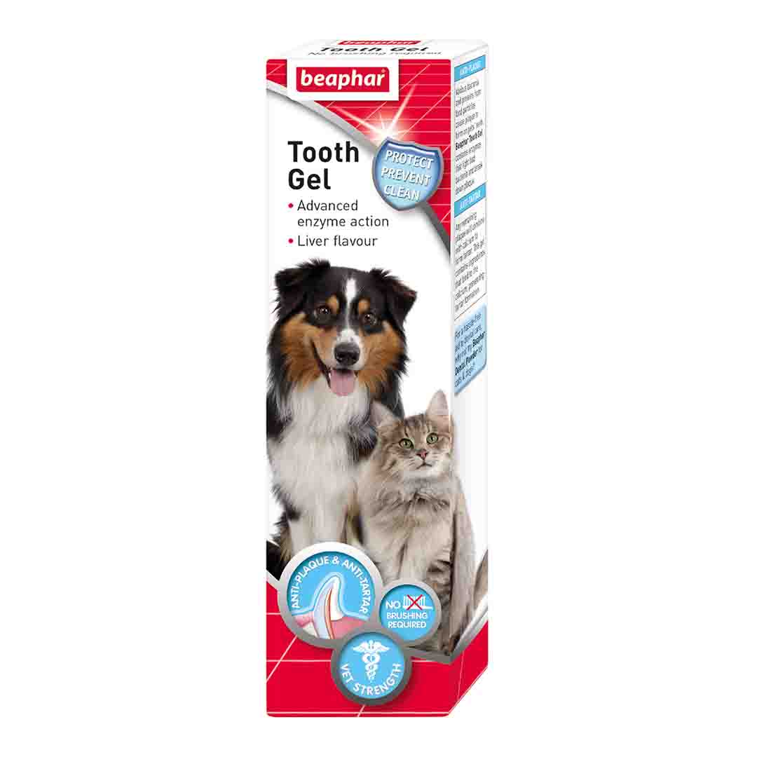Beaphar Non-Brush Advanced Toothgel for Dogs and Cats, 100g