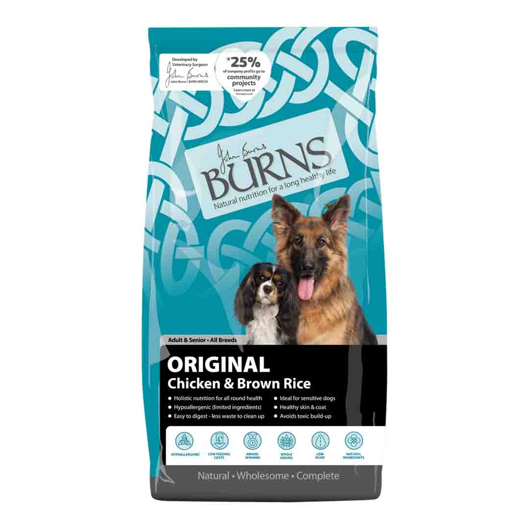 Burns Original Chicken Dog Food 12Kg