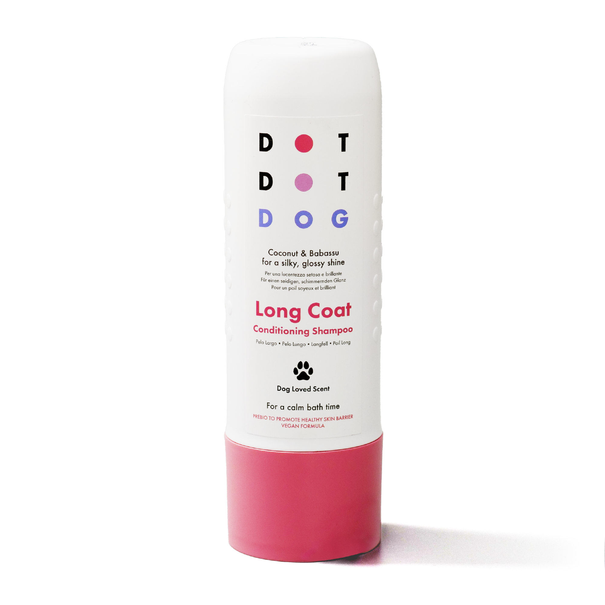 DotDotPet Vegan Detangling Long Coat Conditoning Shampoo for Dogs 280ml