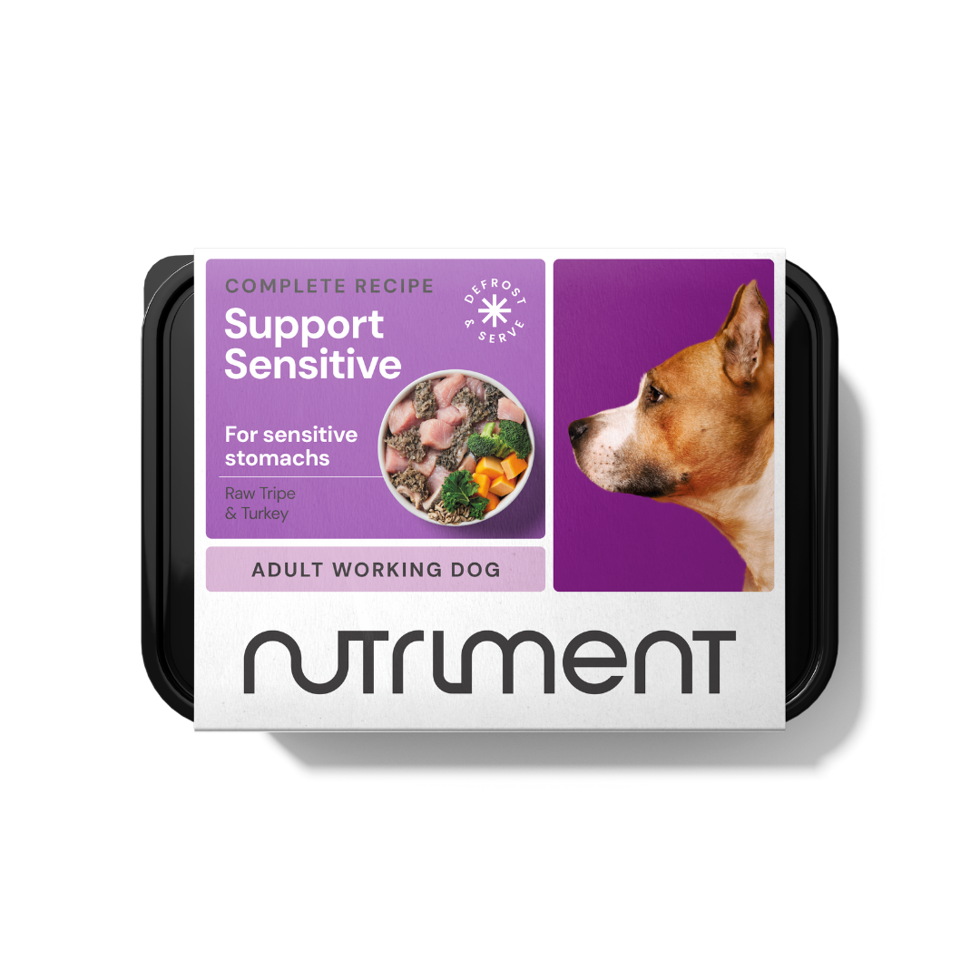 Nutriment Raw Dog Food Sensitive Support Formula, 500g