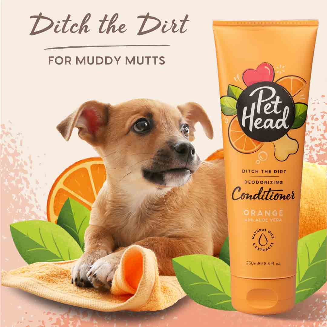 Pet Head 'Ditch The Dirt' Dog Conditioner 250ml