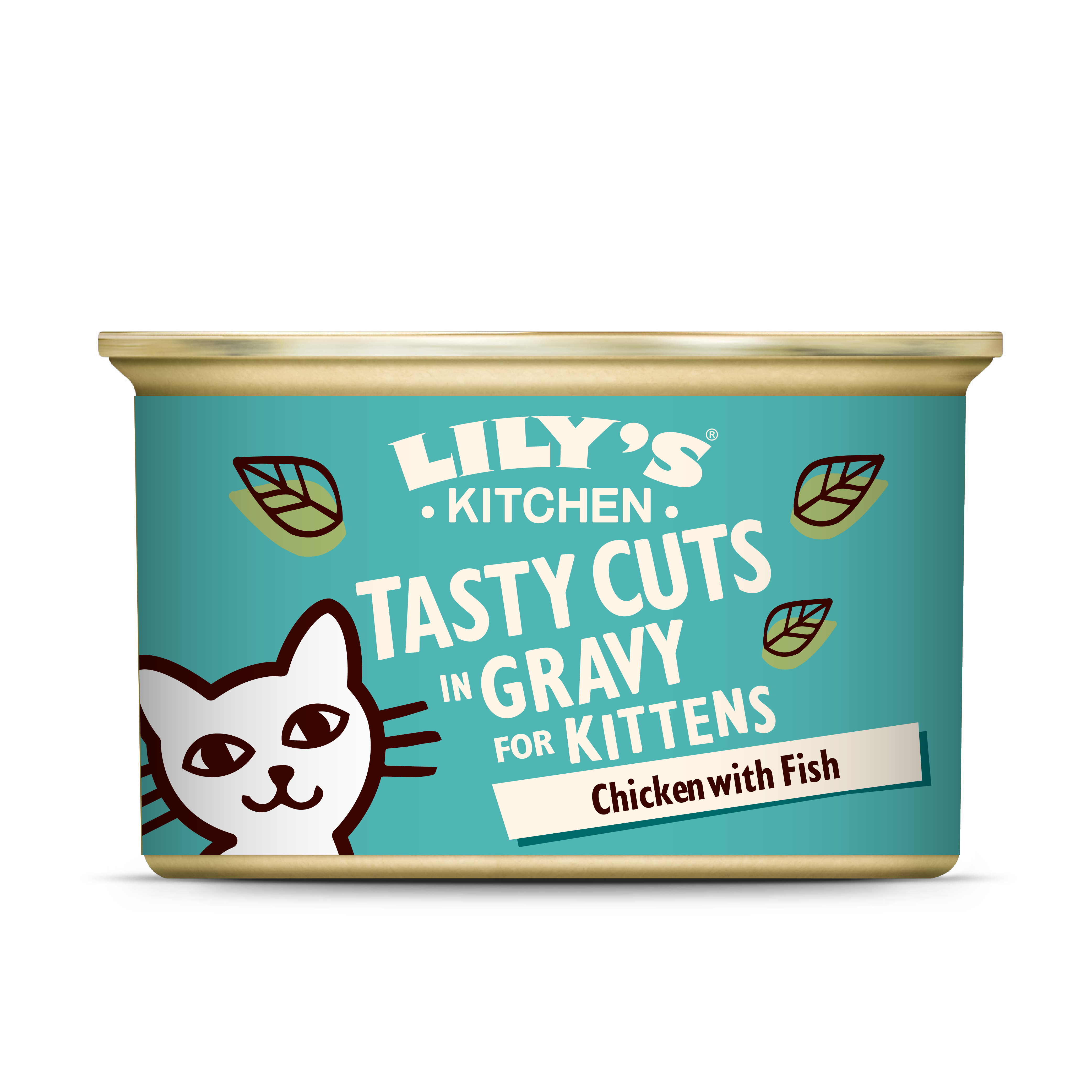 Lily's Kitchen Tasty Cuts Chicken & Ocean Fish Kitten Food 85g
