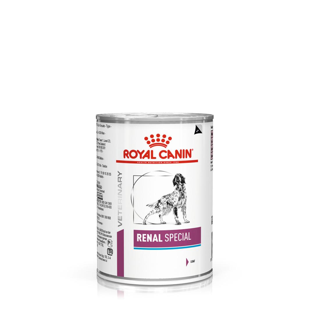 Royal Canin Renal Adult Wet Dog Food In Loaf 12x410g