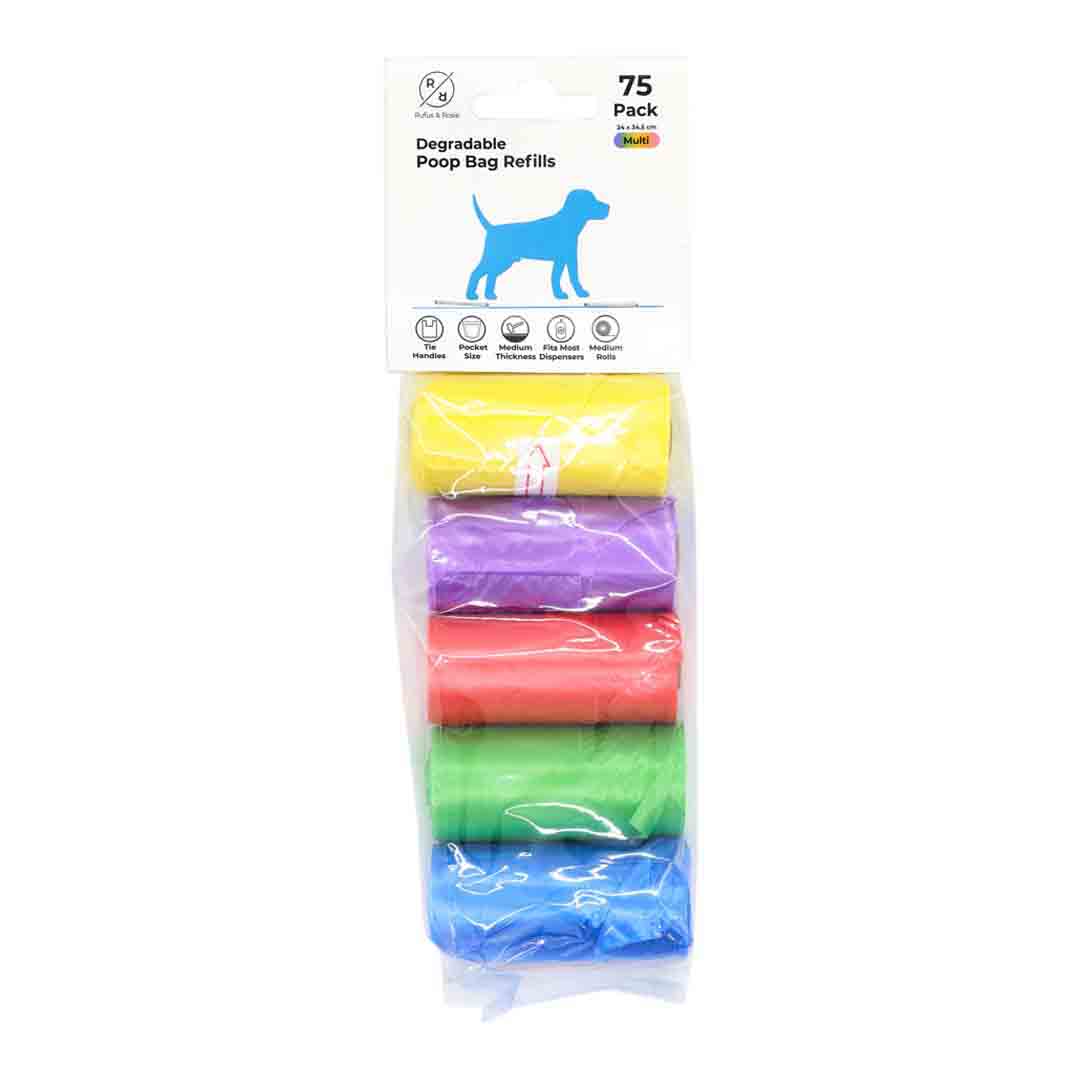 Rufus & Rosie Poop Bag Refill, Medium