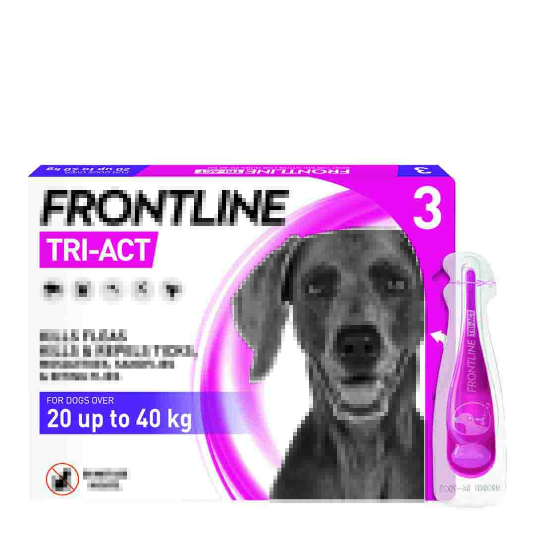 Frontline Tri-Act for dogs, 20-40kg