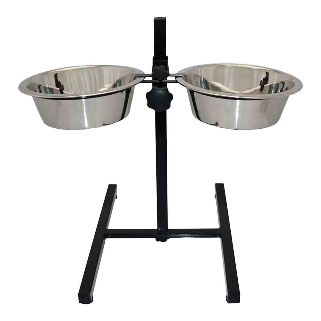 Happy Pet Adjustable Double Diner, 29cm