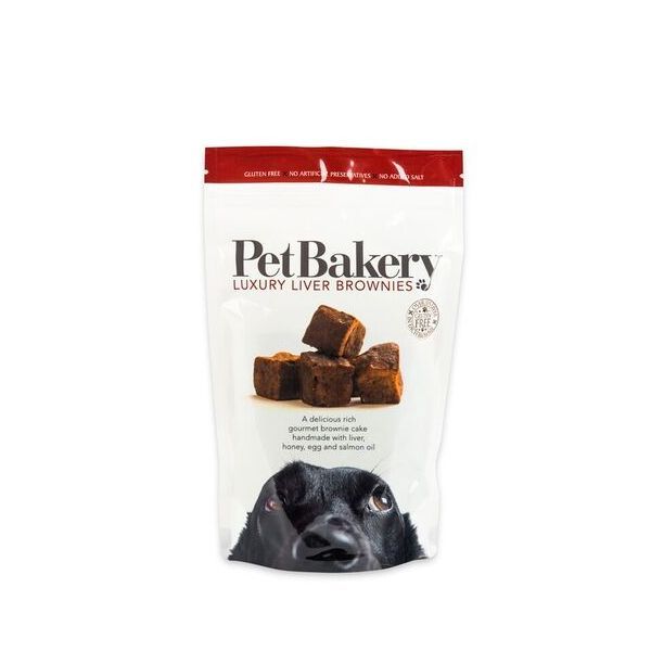 Pet Bakery Luxury Liver Brownies Dog Treats 190g