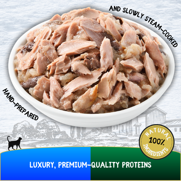 Cookhouse Luxury Complete Cat Food Tuna Loin Fillets in Jelly Multipack 6x70g
