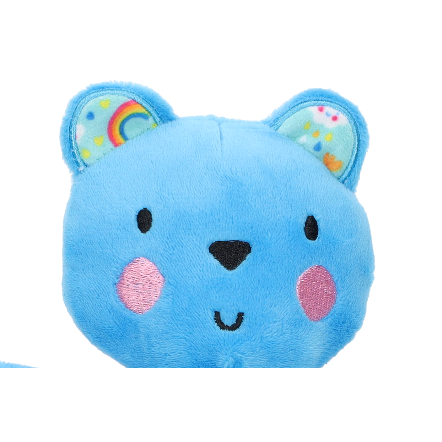 Rufus & Rosie Squeaky Plush Rope Leg Puppy Toy