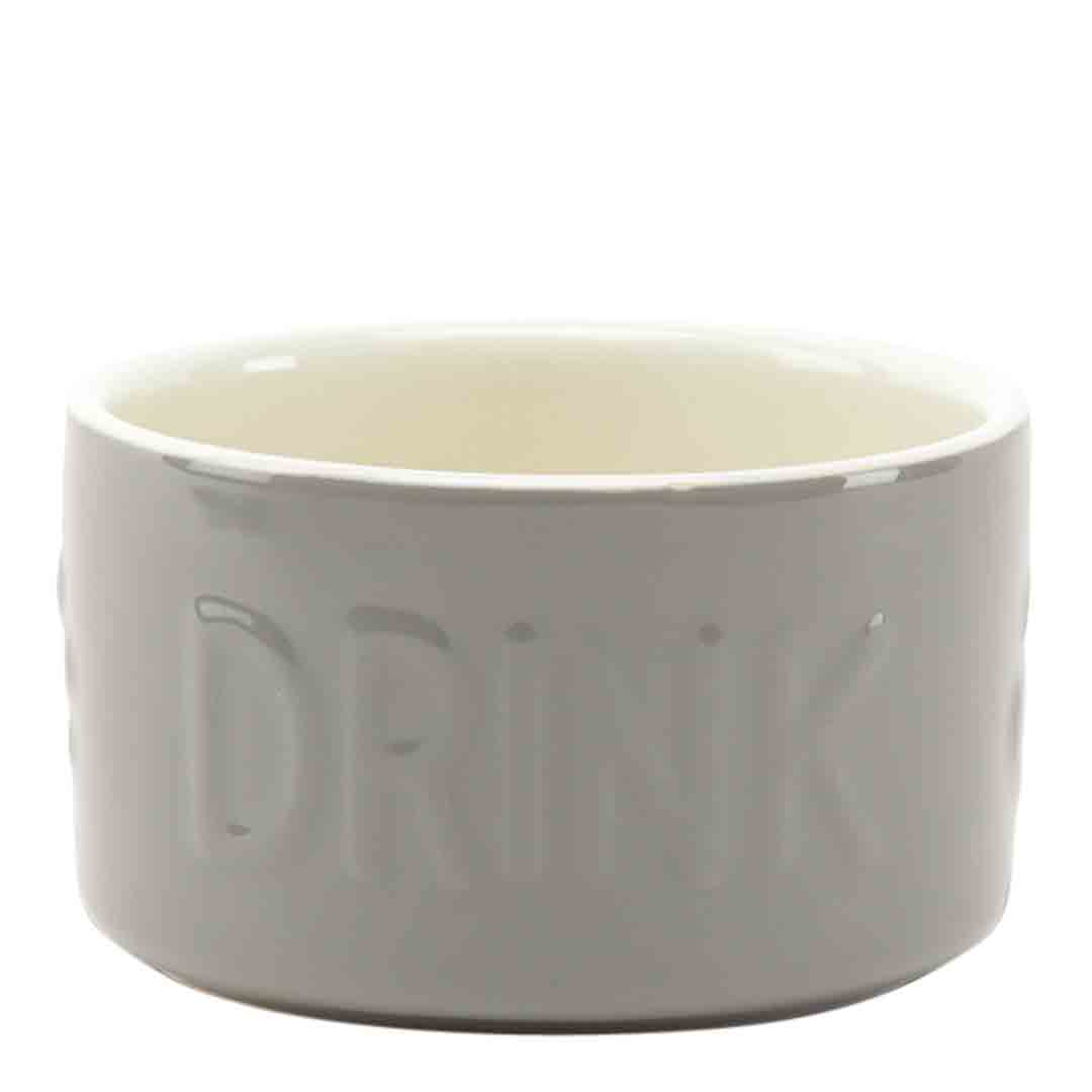 Scruffs Classic Water Bowl, Grey, 15cm