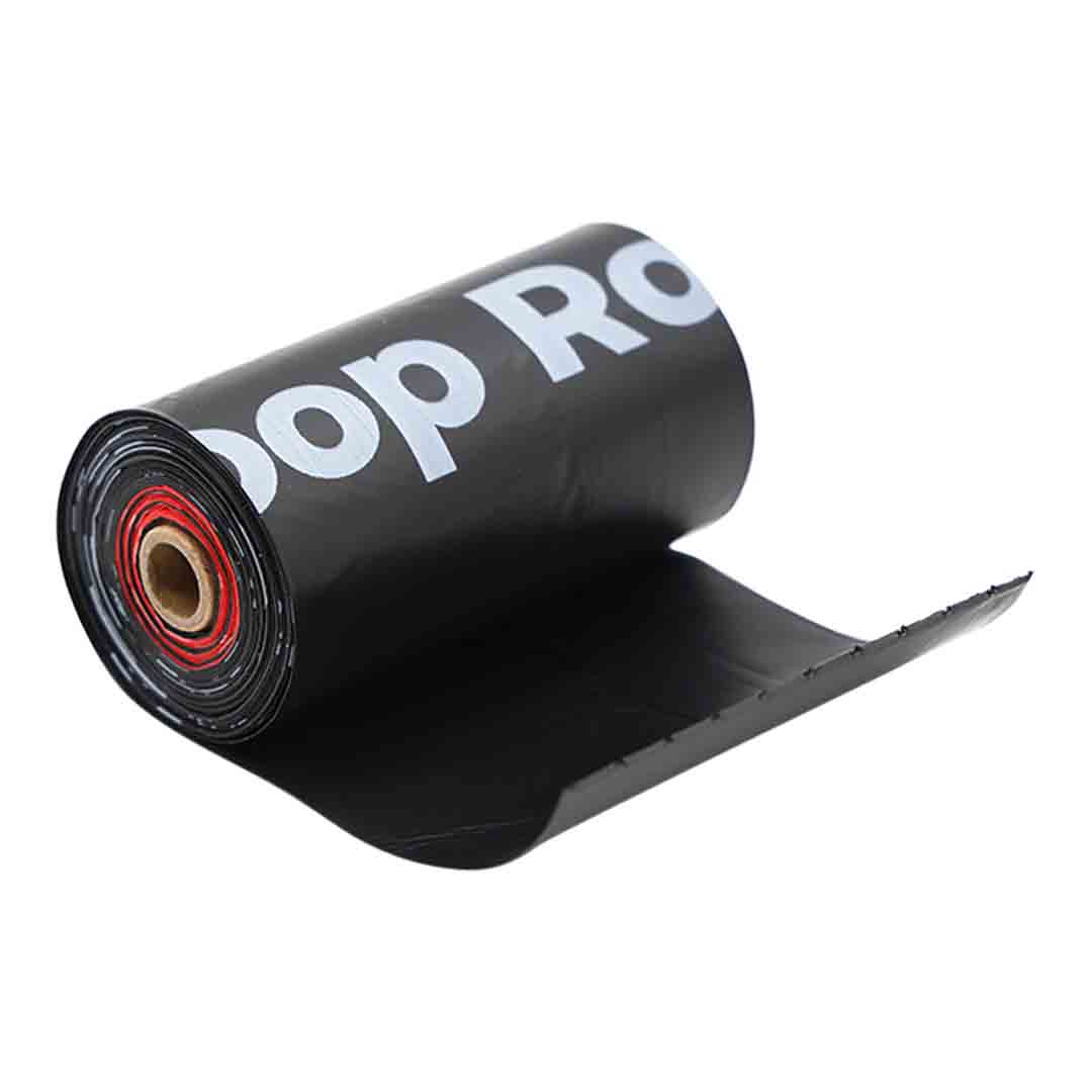 Rufus & Rosie Power Poop Bags, 120 Pack, Black