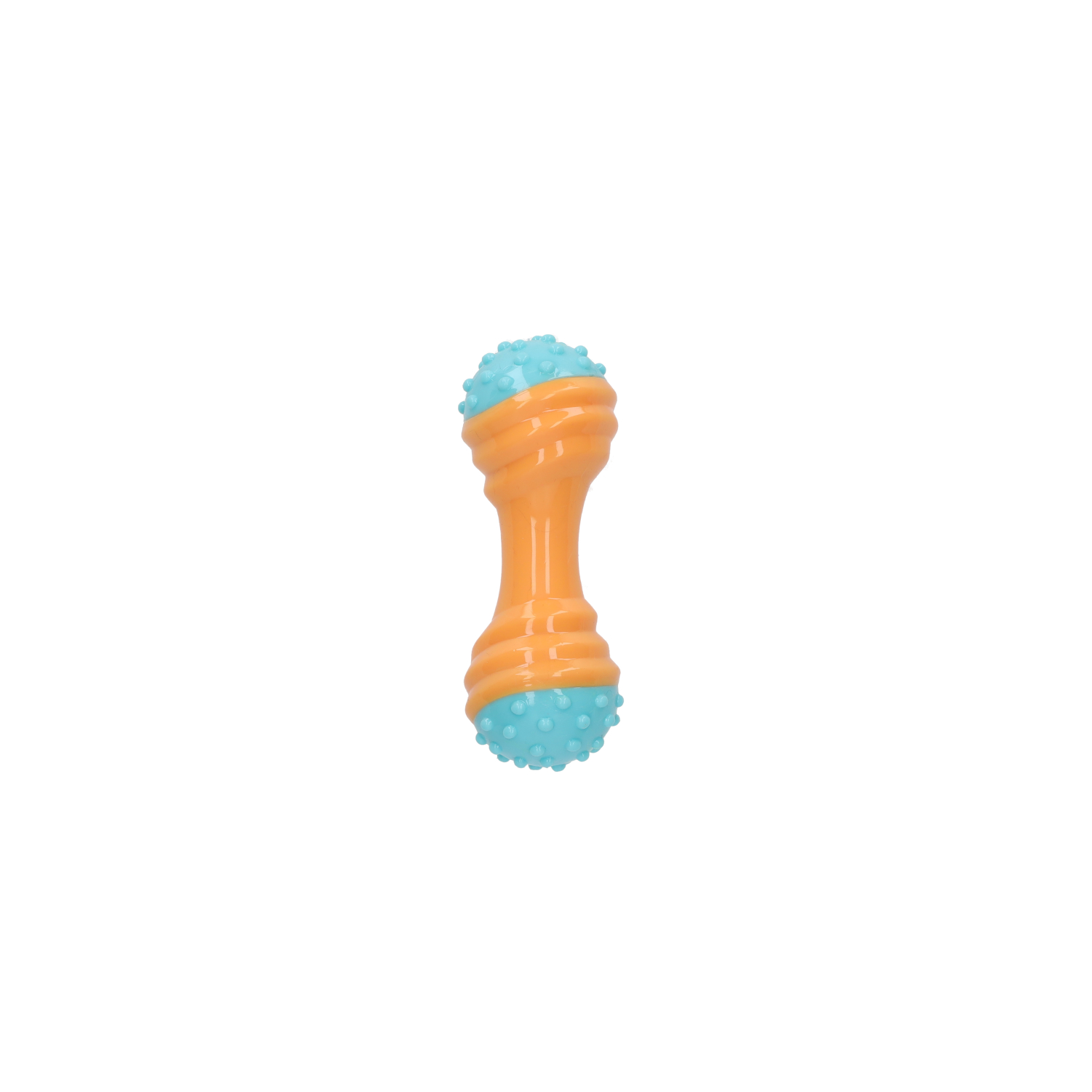 Rufus & Rosie Rubber Dumbbell Puppy Toy