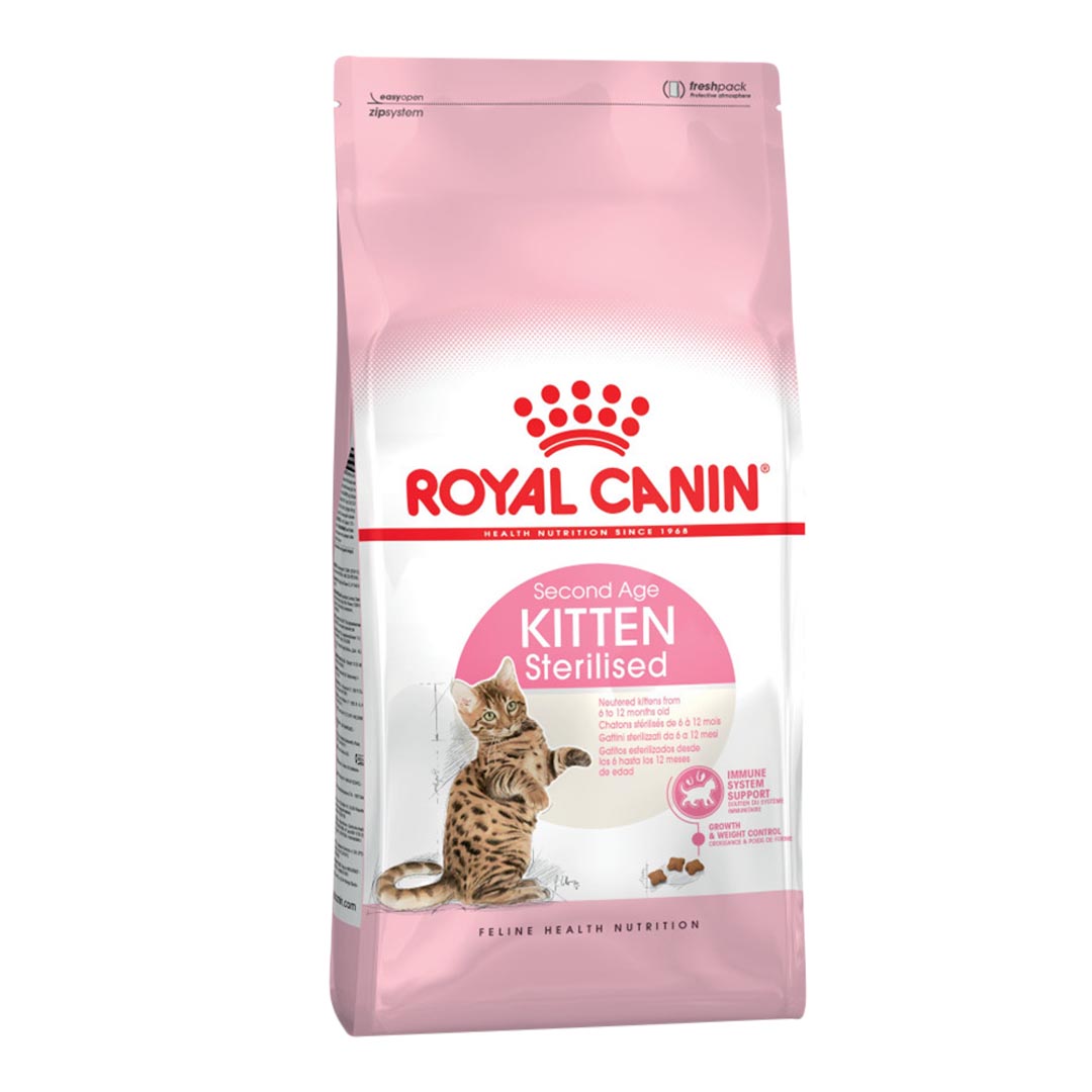 Royal Canin Kitten Sterilised Dry Kitten Food, 2kg