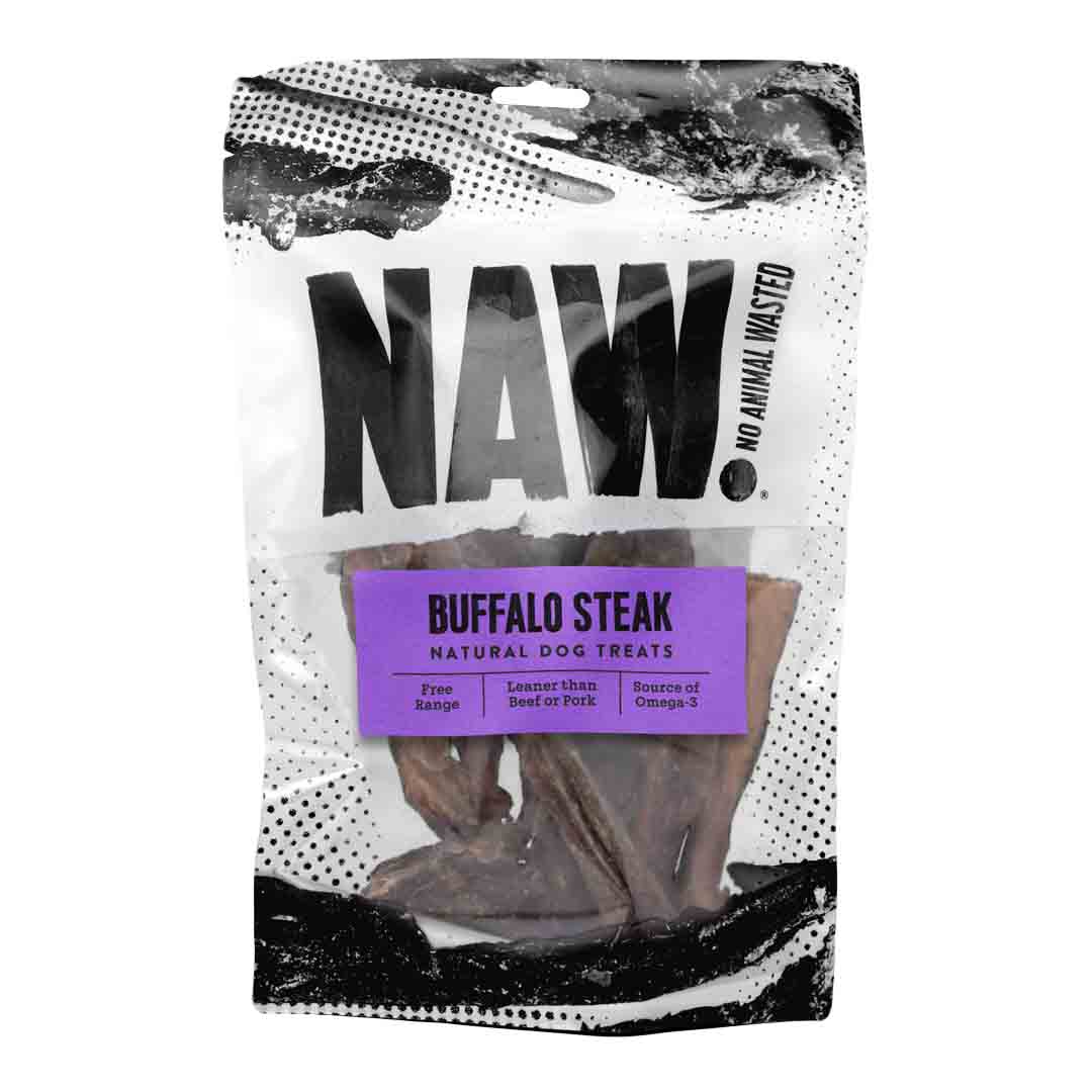 Naw Natural Buffalo Steak Dog Treats, 450g
