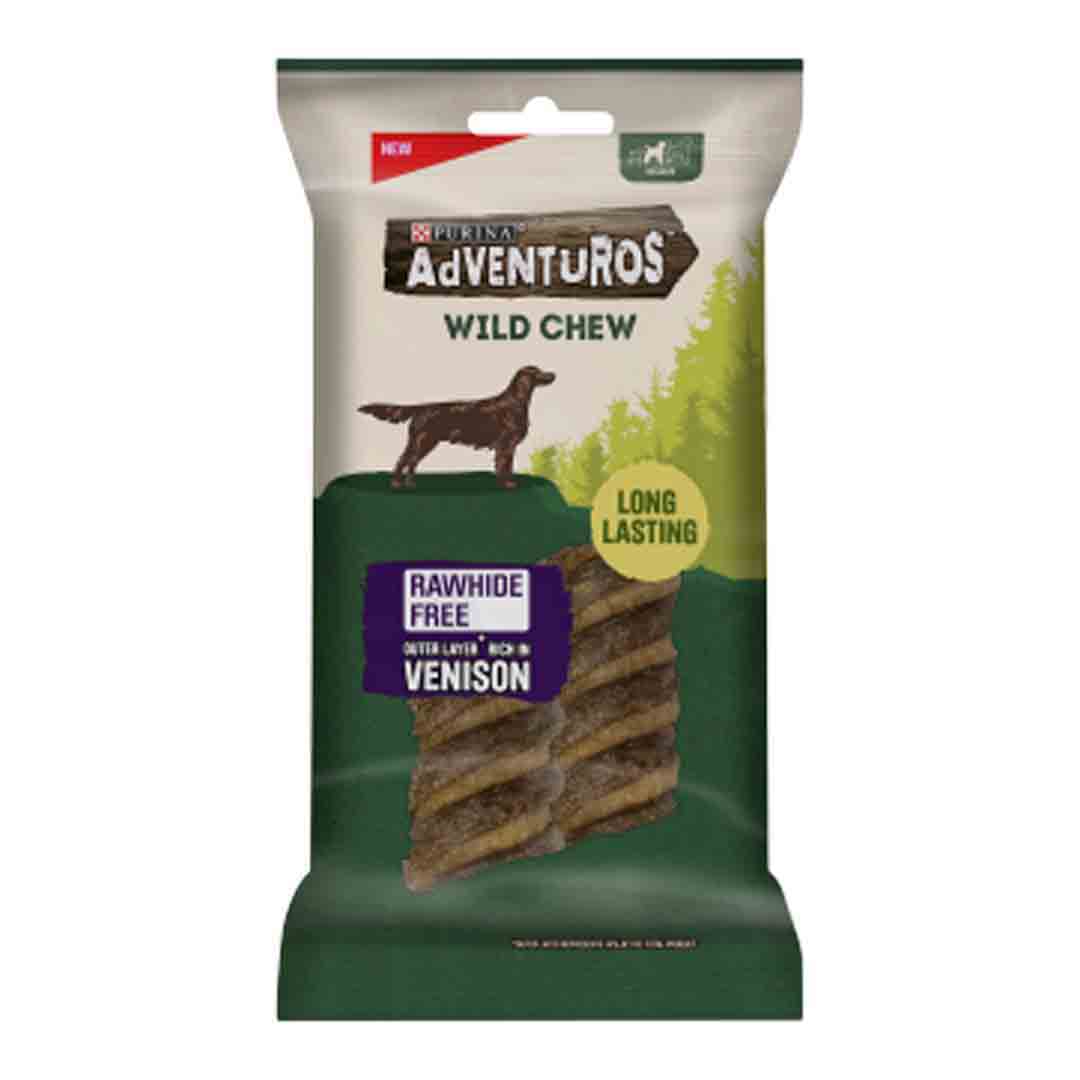 Adventuros Wild Venison Flavour Dog Chew, Medium