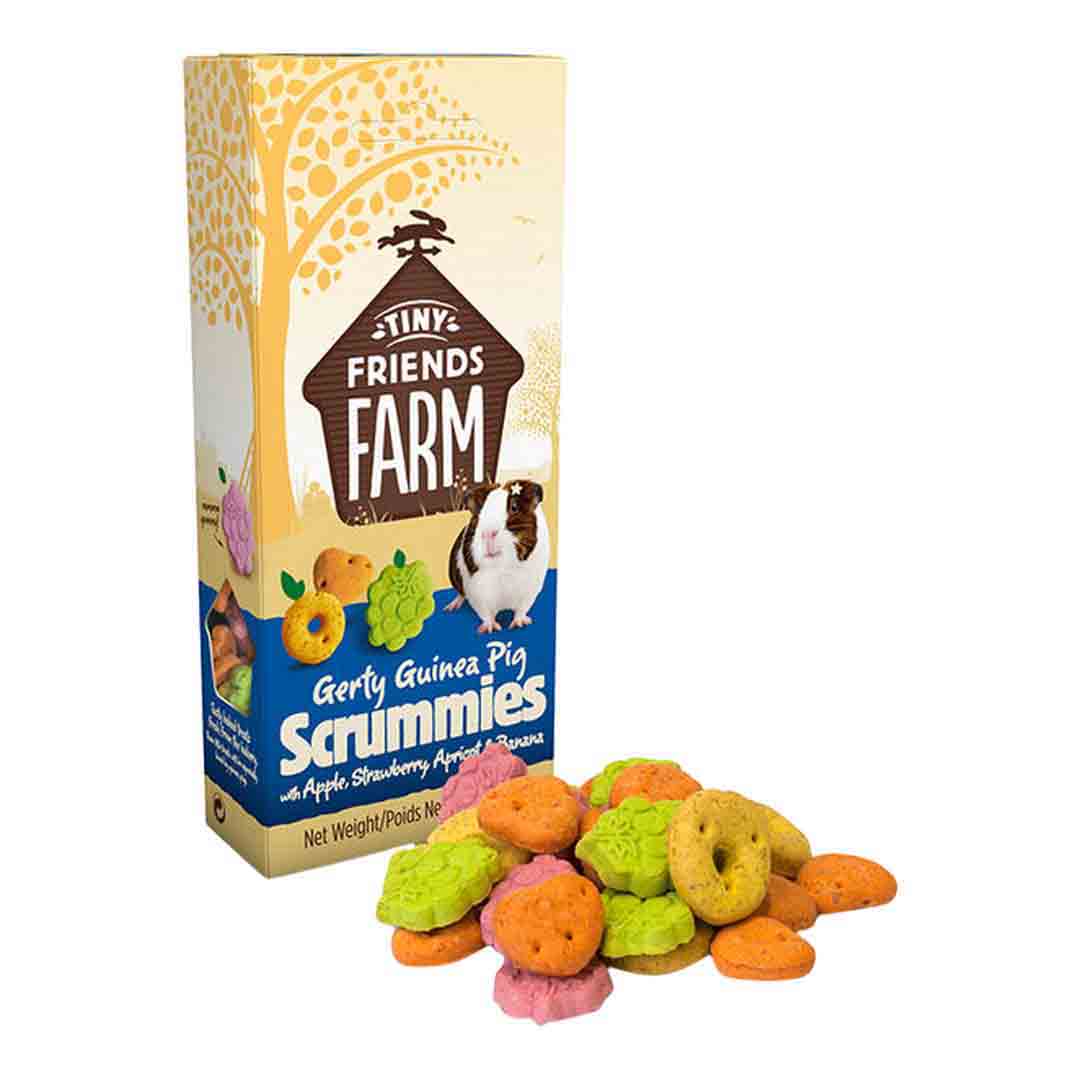 Tiny Friends Farm Gerty Guinea Scrummies, 120g