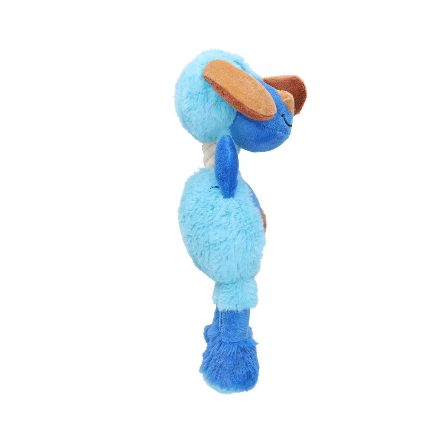 Pet Living Plush Jungle Rope Neck Dog Toy