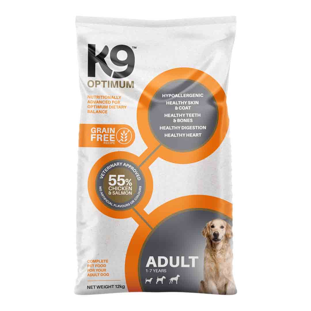 K9 Adult Grain Free Chicken Dry Dog Food 12kg