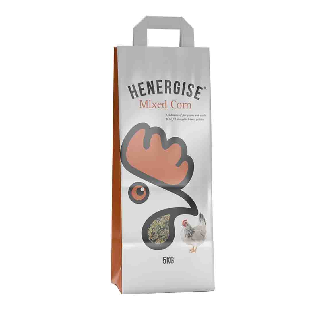 Henergise Mixed Corn Chicken Feed, 5Kg