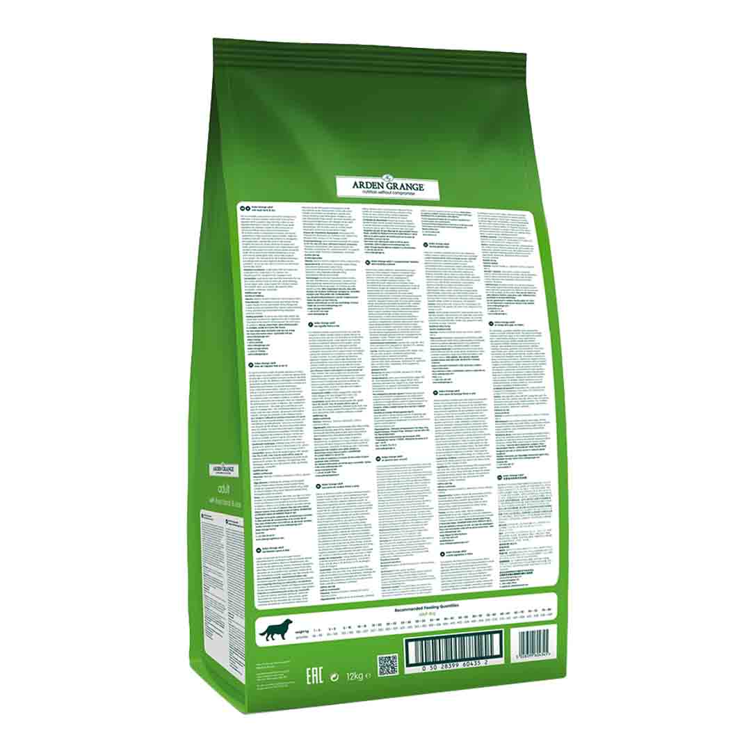 Arden Grange Adult Dog Food with Lamb & Rice 2kg