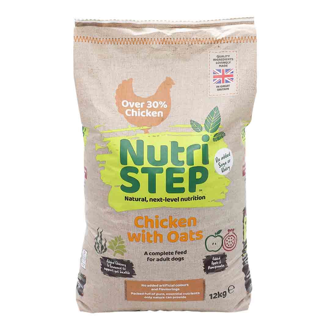 NutriSTEP Dog Food, Chicken & Oats 12kg