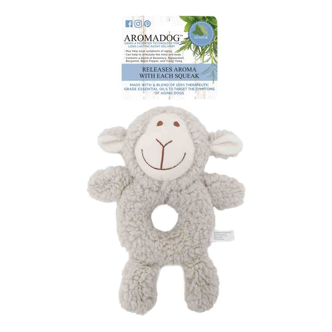Rosewood Aromadog Fleece Ring Body Dog Toy