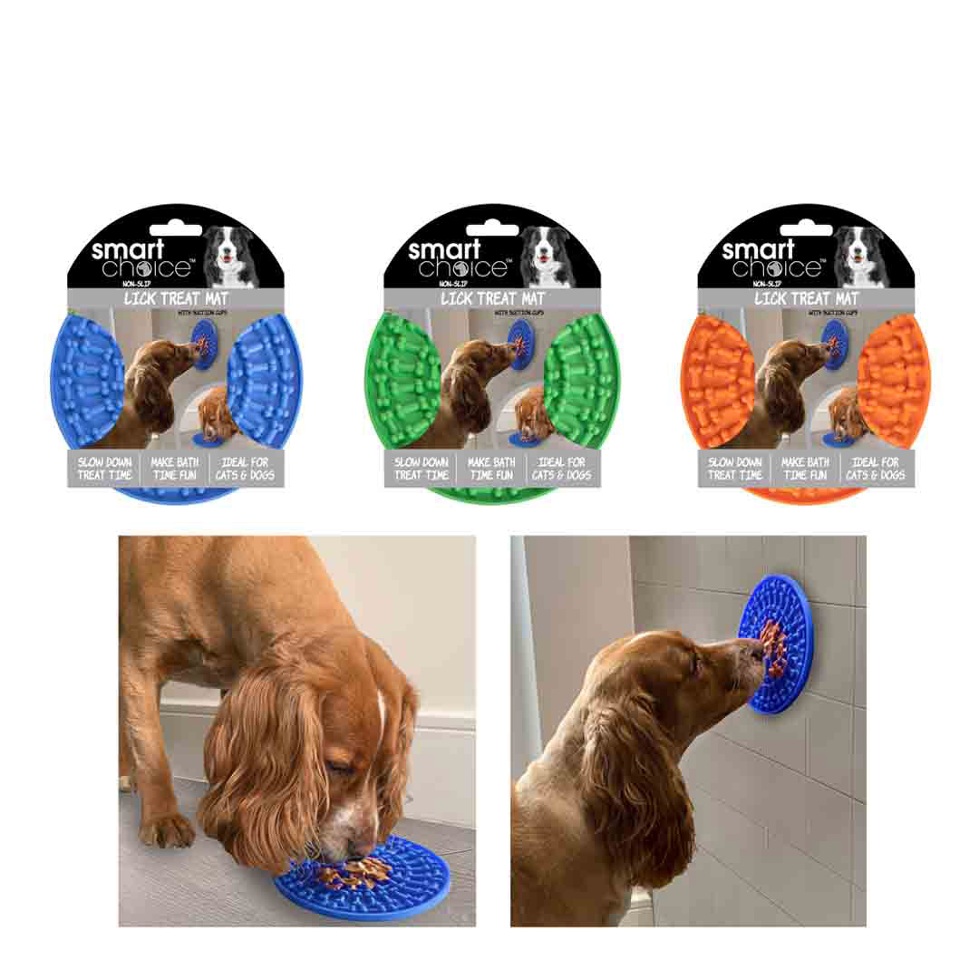Smart Choice Lick Mat & Slow Feeder for Dogs
