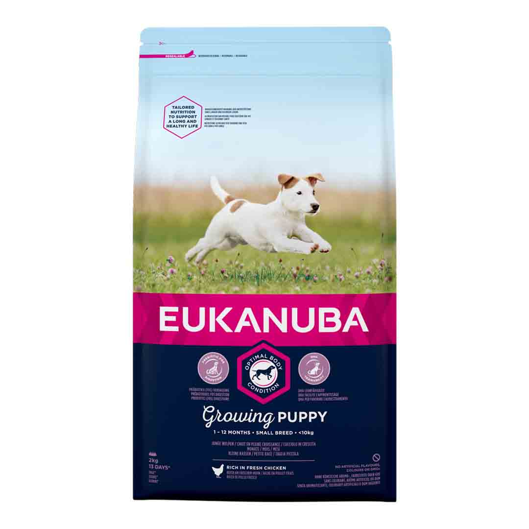 Eukanuba Small Breed Puppy Food Chicken 2kg