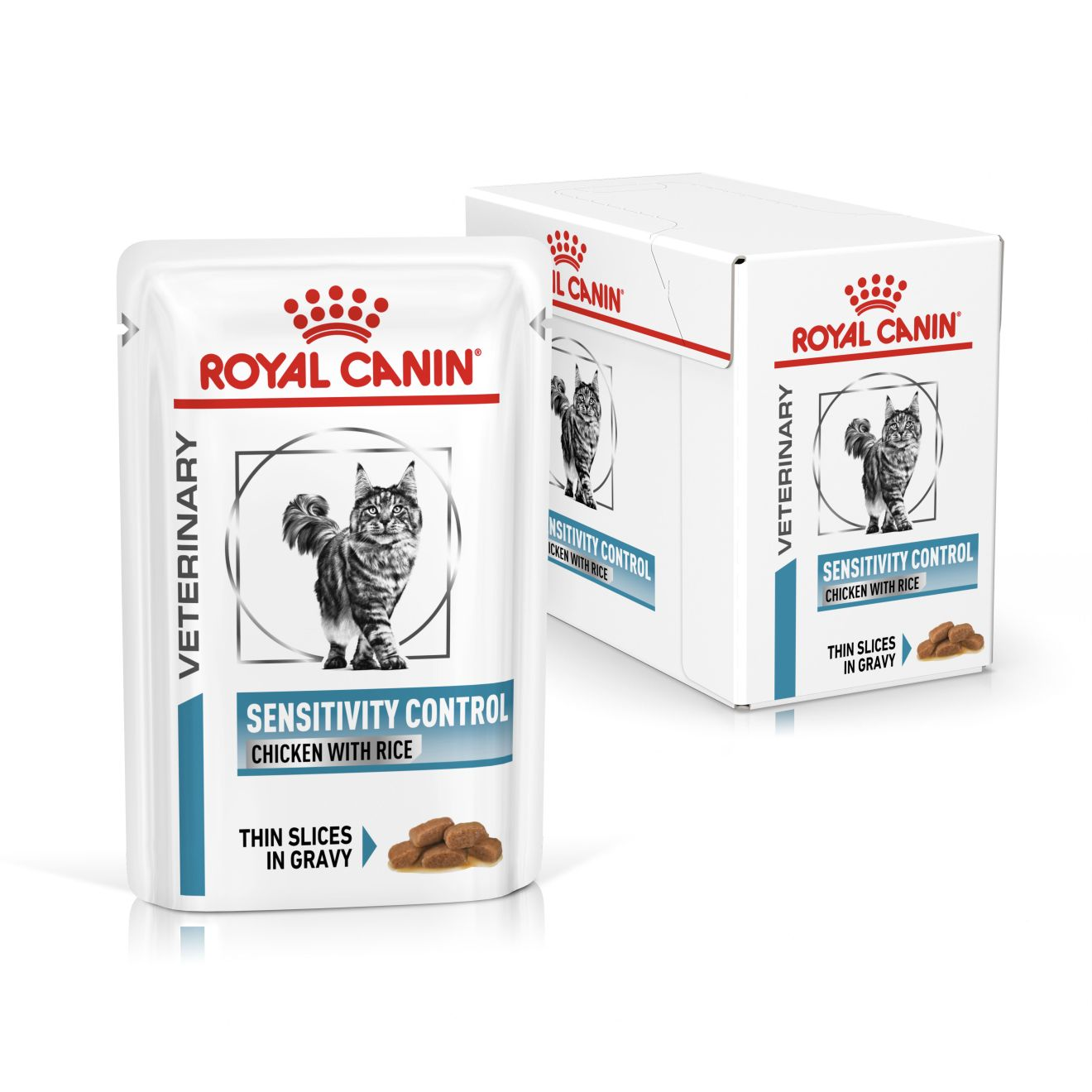 Royal Canin Sensitivity Control Chicken With Rice Adult Wet Cat Food 48x85g