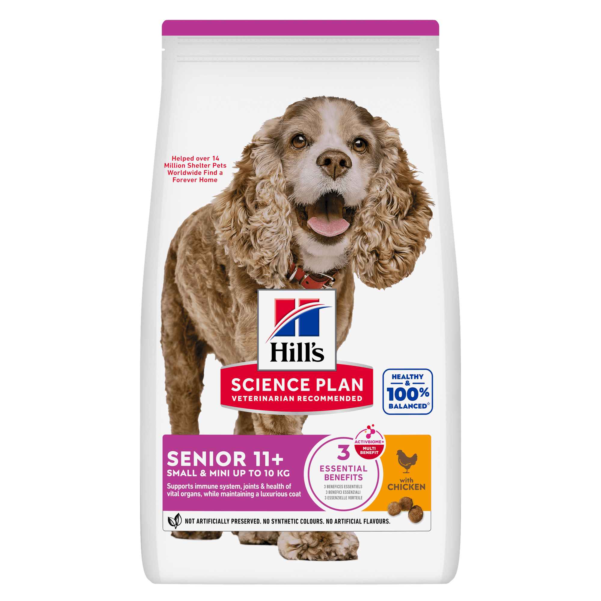 Hill's Science Plan Senior Small & Mini Dry Dog Food Chicken Flavour 1.5kg