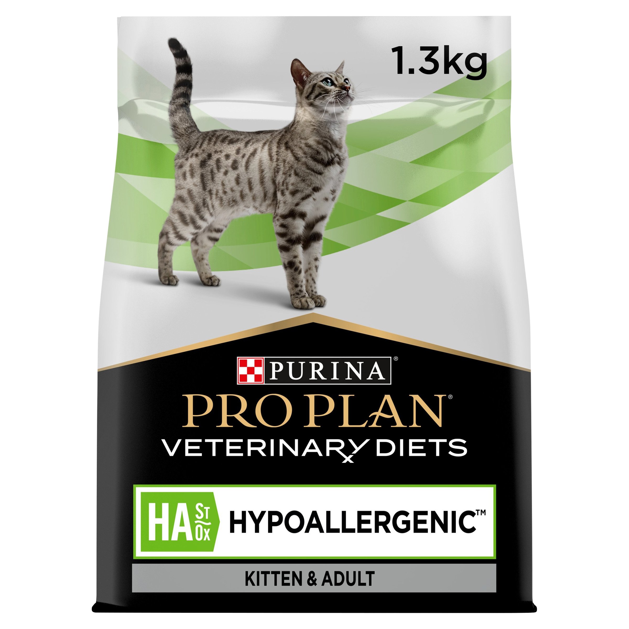 Pro Plan Veterinary Diets HA Hypoallergenic Turkey Dry Cat Food 1.3kg