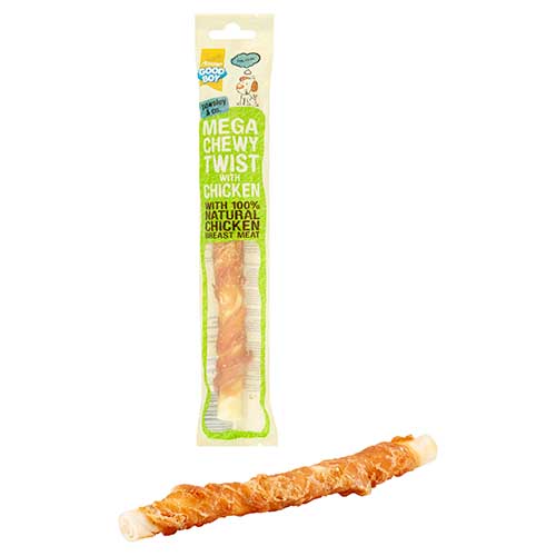 Good Boy Pawsley & Co Mega Chewy Twist With Chicken, Dog Treat, 70g