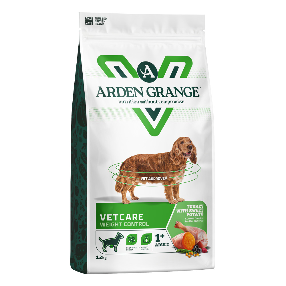 Arden Grange VetCare Weight Control Dry Dog Food 12kg