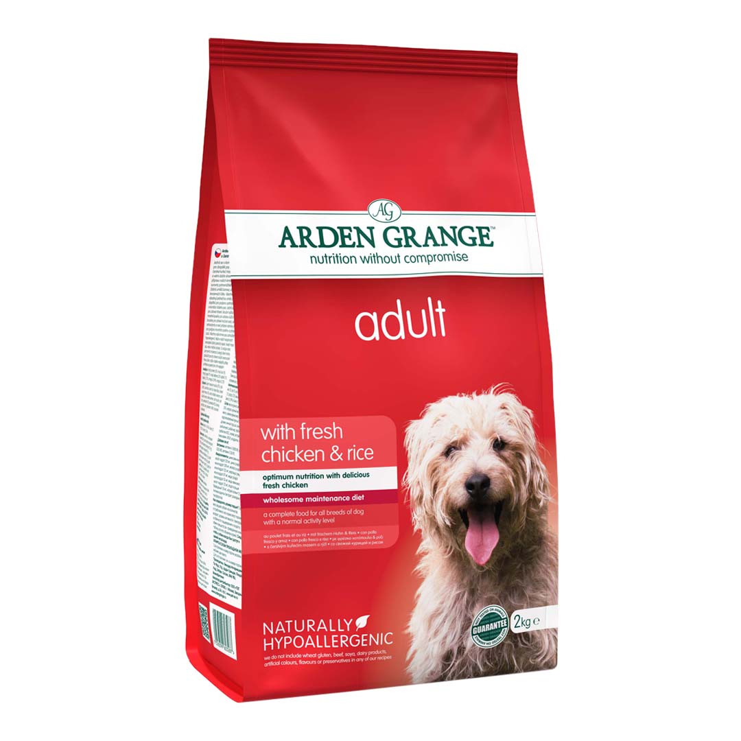 Arden Grange Adult Dog Food with Chicken & Rice 2kg