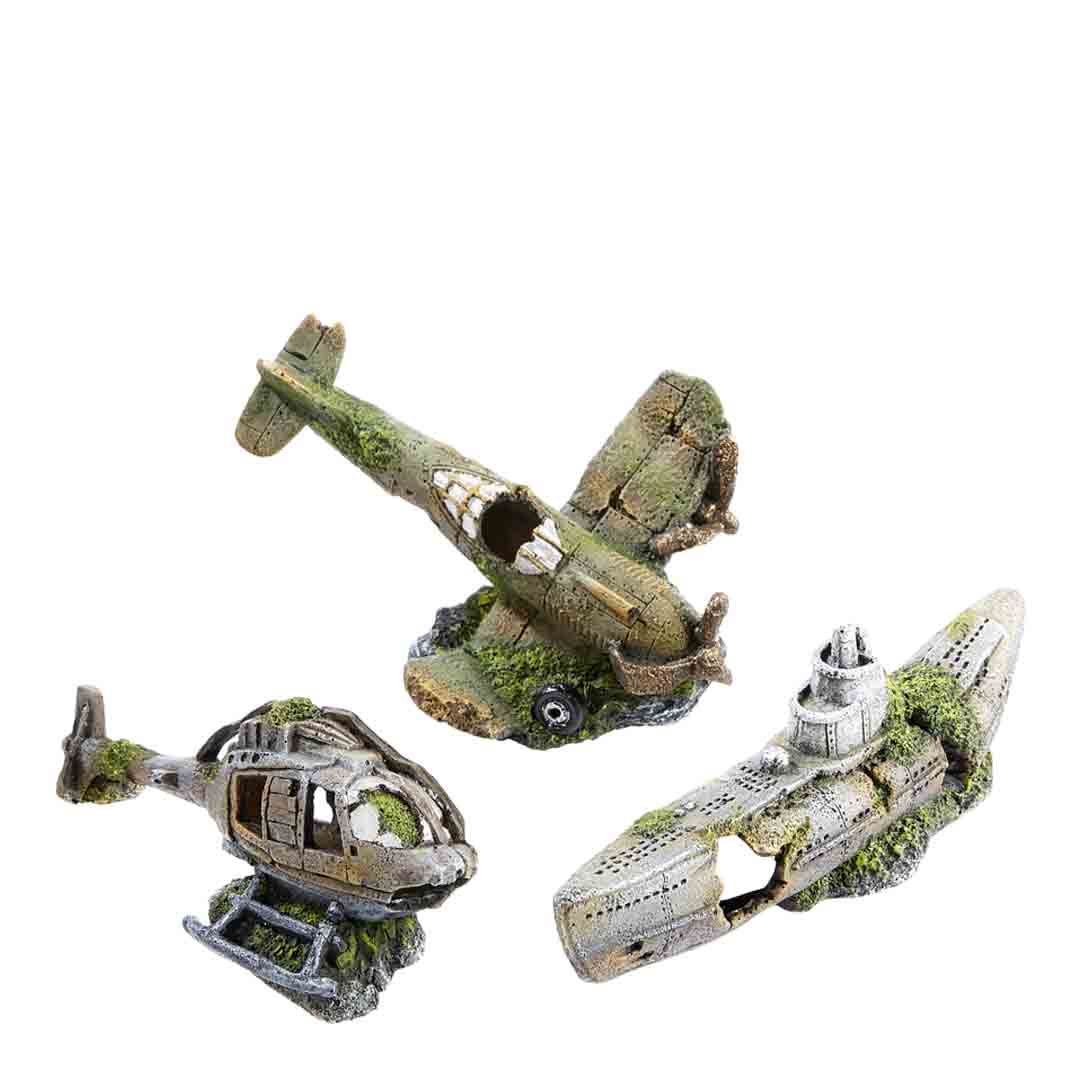 Classic Wreckage Aquarium Ornament