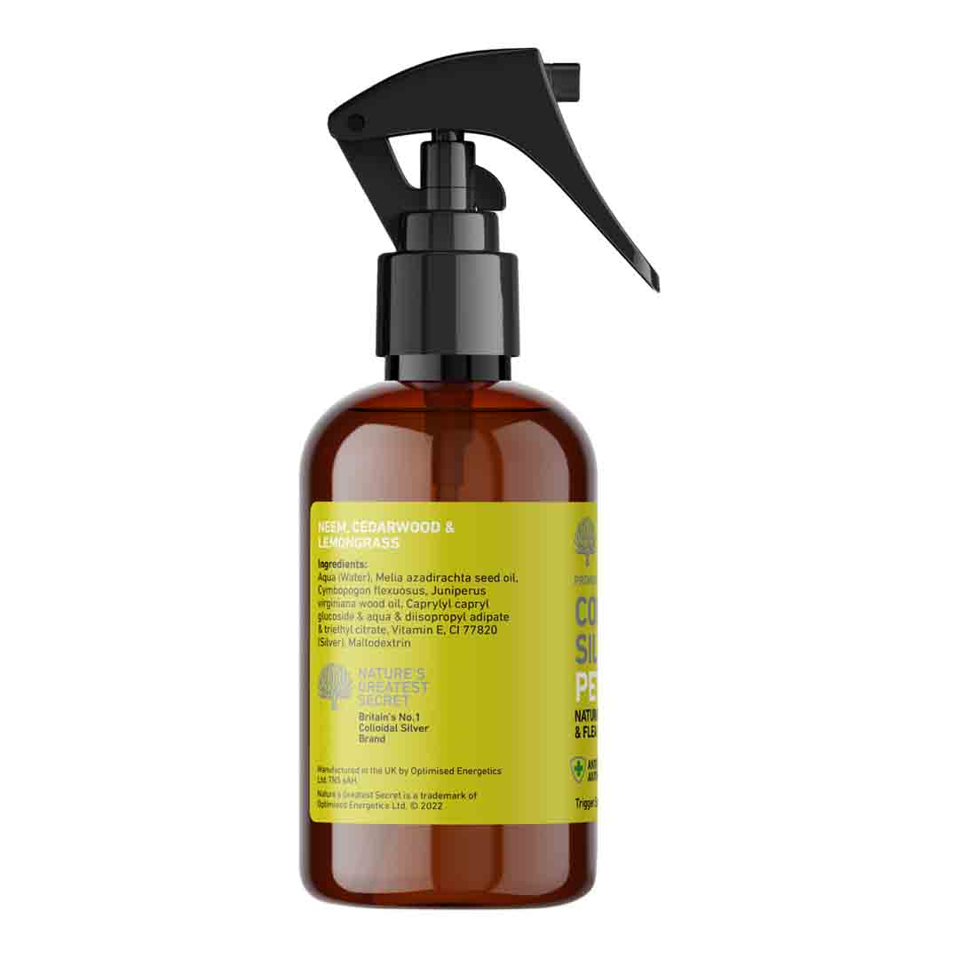 Colloidal Silver Flea & Tick Repellant Spray 250ml