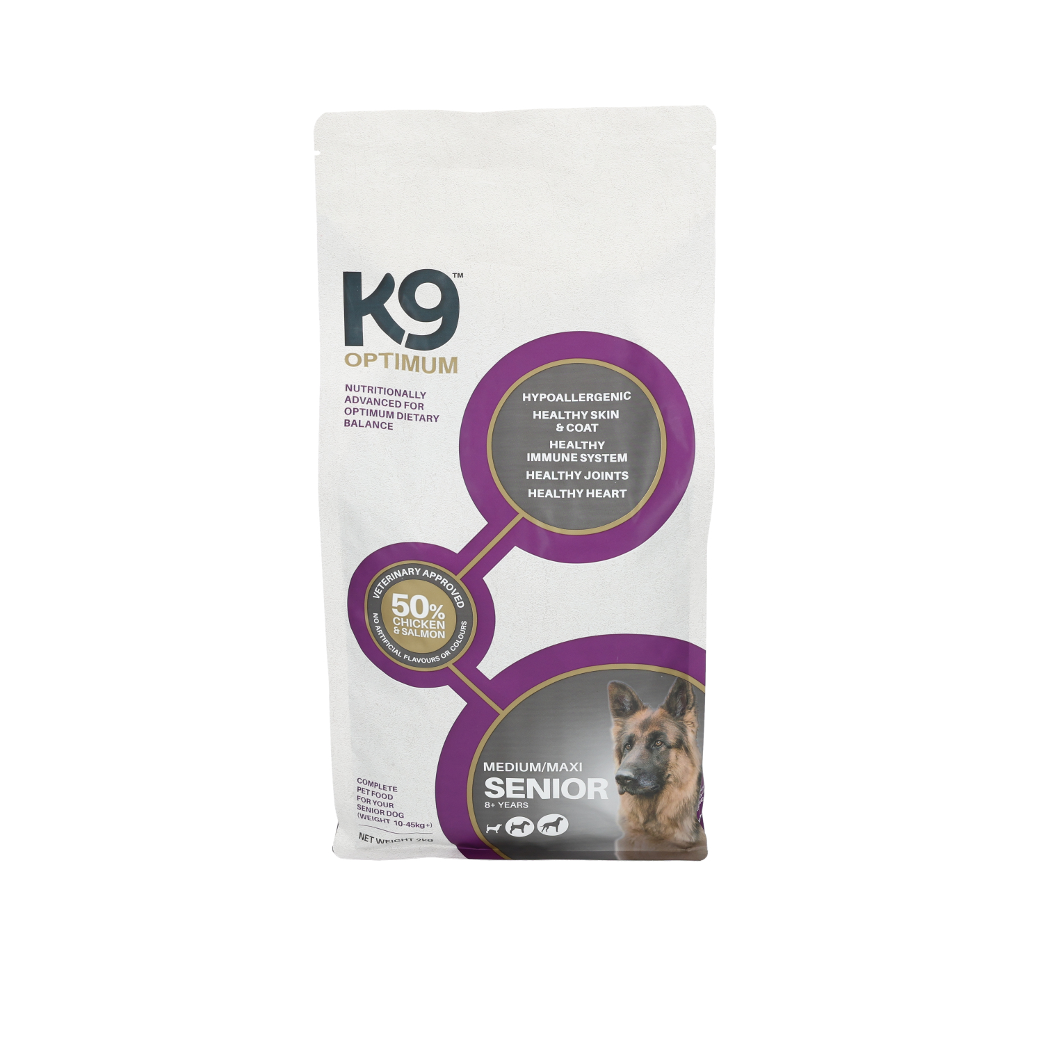 K9 Senior Medium/Maxi Dry Dog Food Chicken 2kg