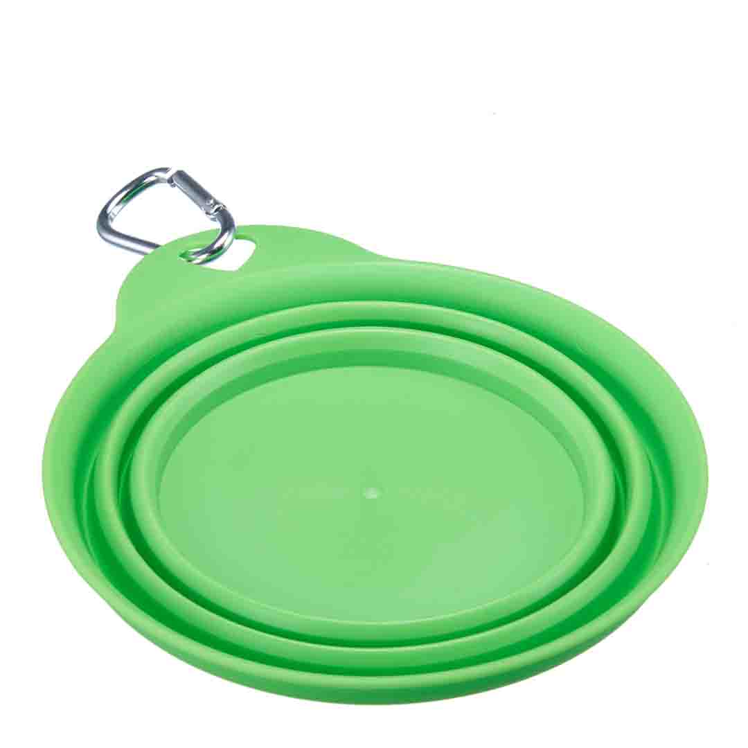 Smart Choice Collapsible Travel Dog Bowl With Belt Clip