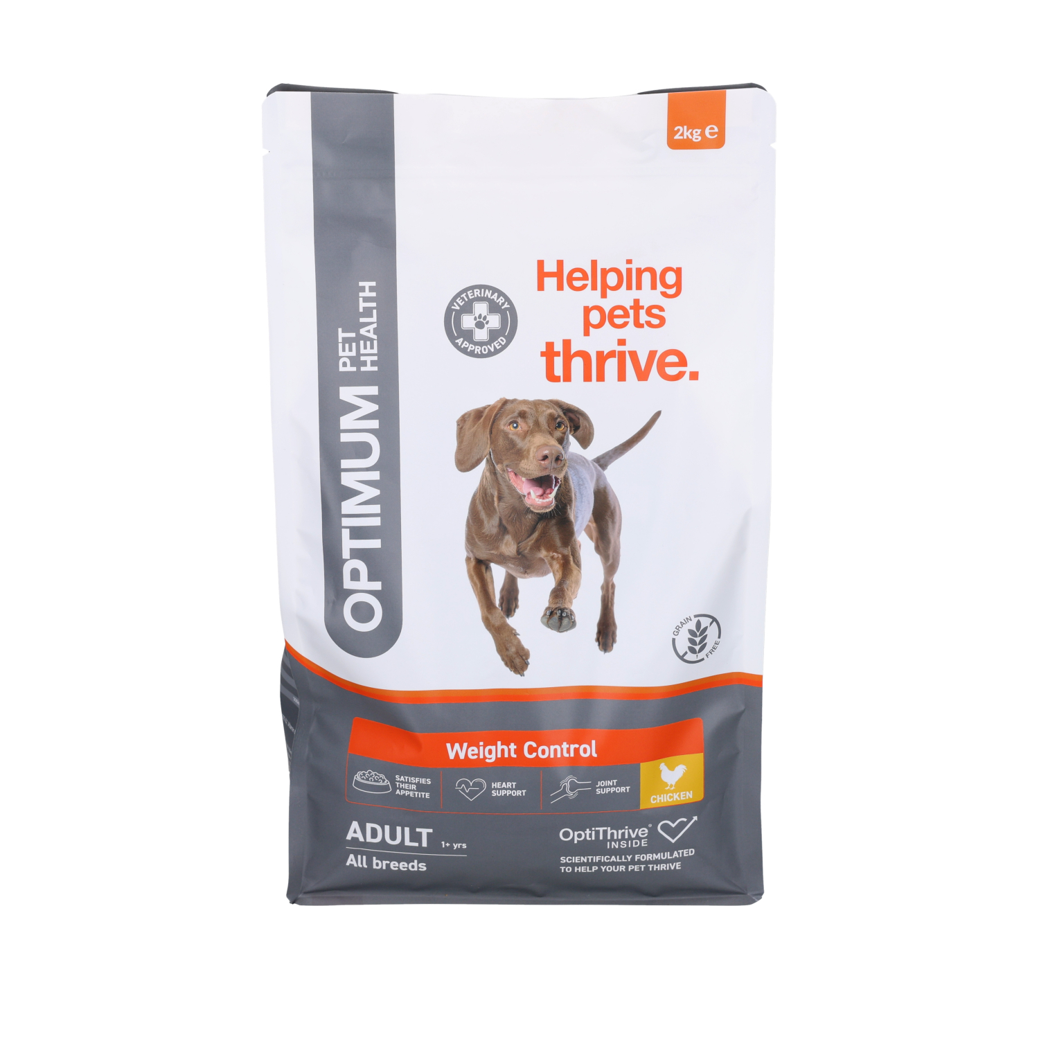 Optimum Pet Health Weight Control Adult Dry Dog Food, 2kg