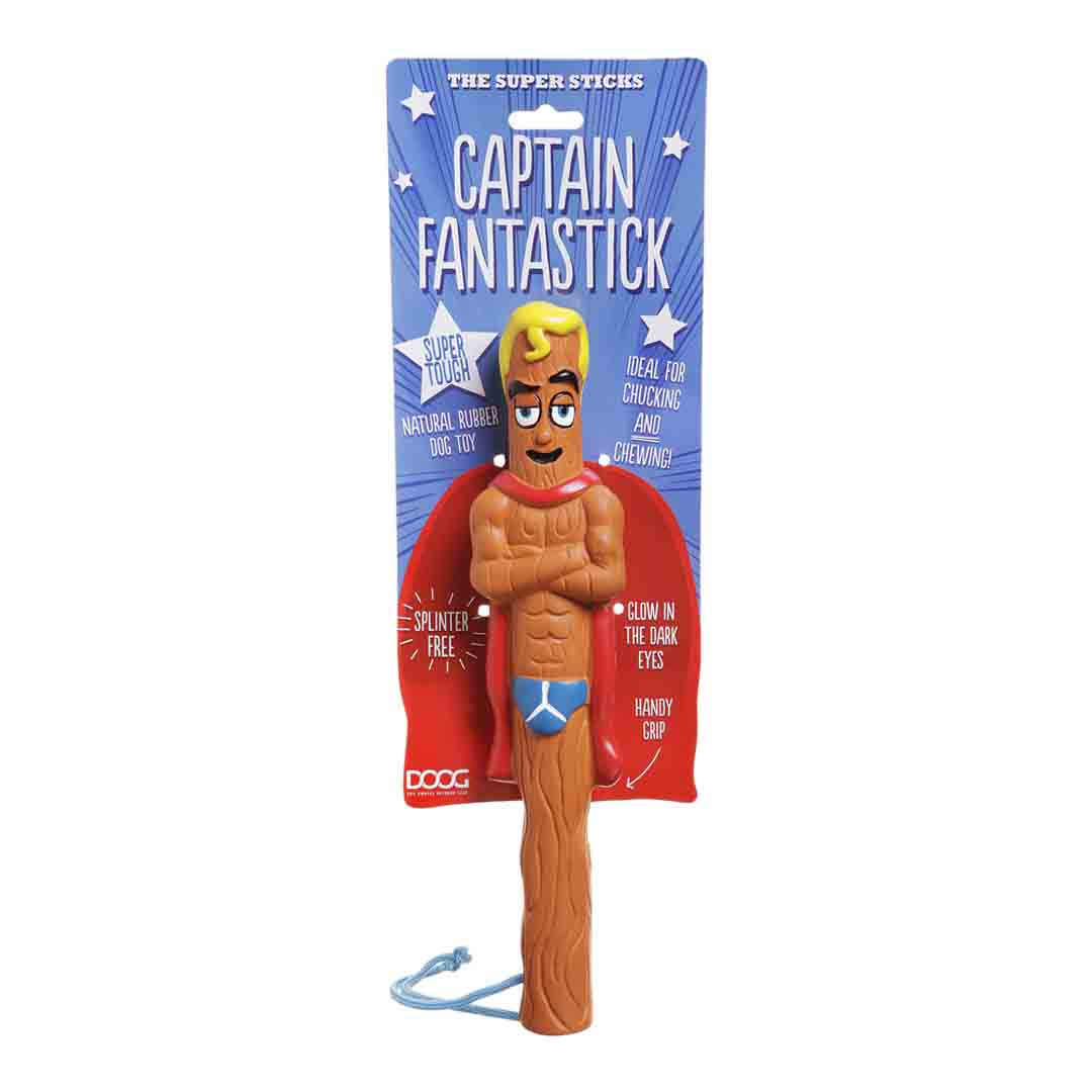 Captain Fantastick Dog Toy