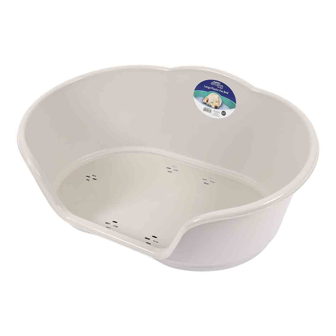 Smart Choice Plastic Puppy Bed 77x51x34cm