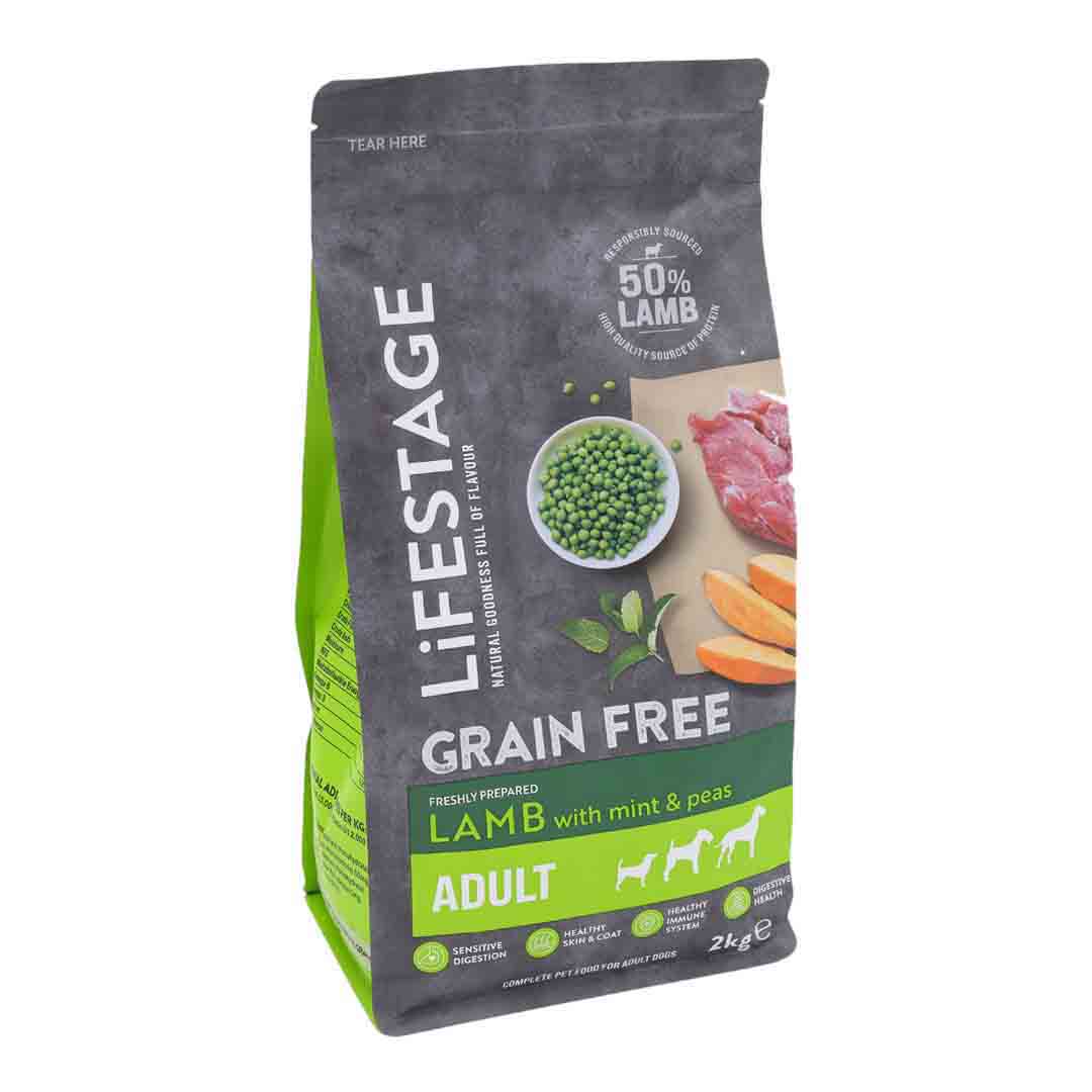 Lifestage Grain Free Adult Dog Food Lamb & Potato 2kg