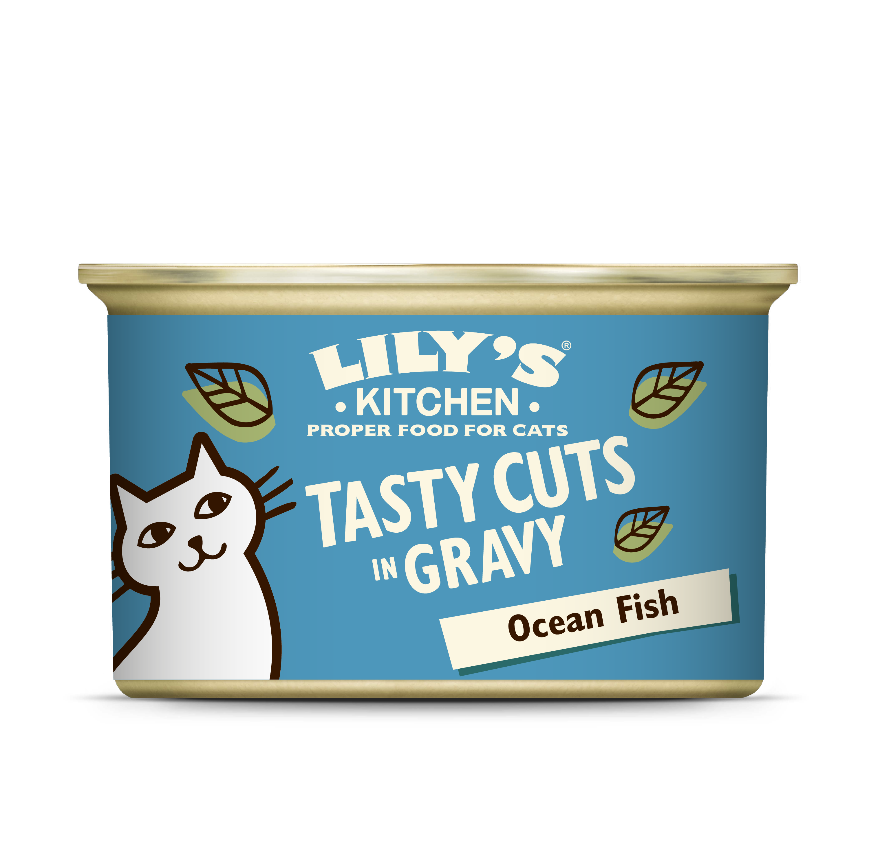 Lily's Kitchen Cat Food - Ocean Fish Tasty Cuts, Cat Food, 85g