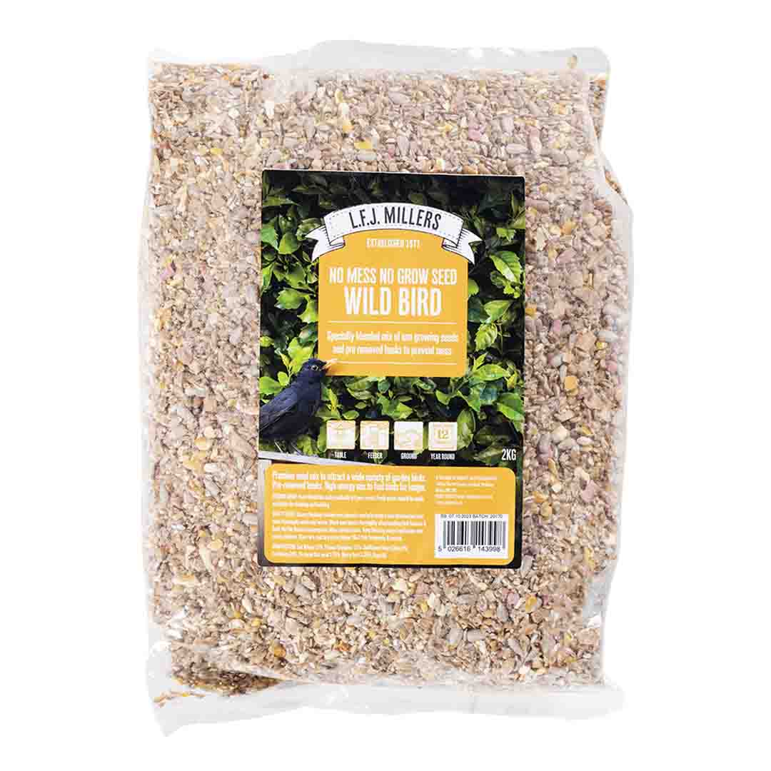 Jollyes No Mess, No Grow Wildbird Food, 2Kg