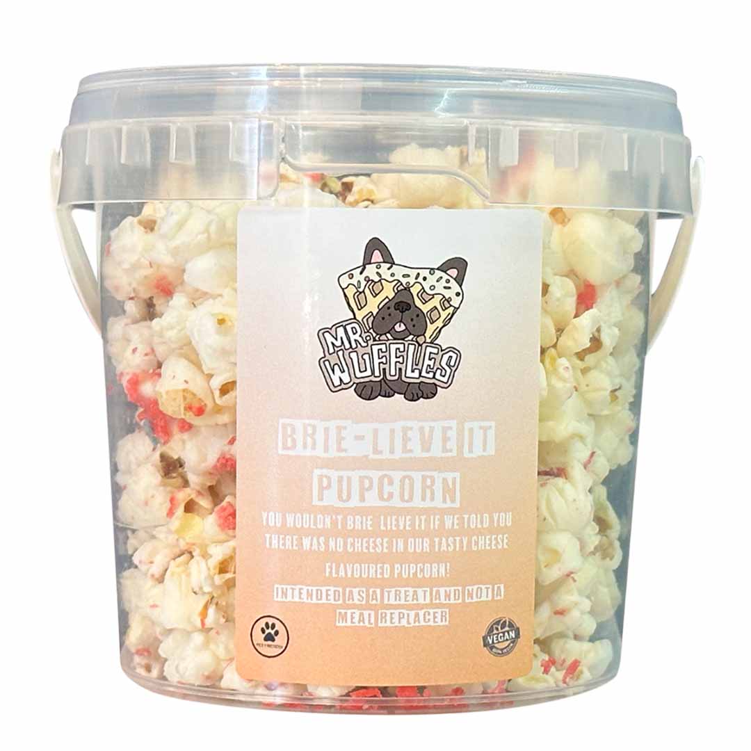 Mr Wuffles Wuffcorn Brie Popcorn Dog Treat, 50g