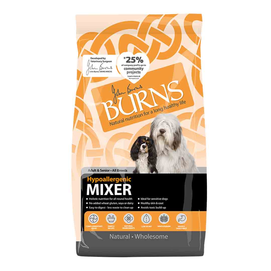Burns Hypoallergenic Mixer Dog Food 2kg