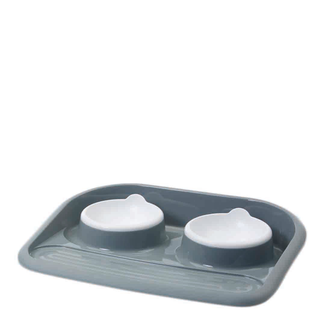 Savic Butler Pet Feeding Tray Grey
